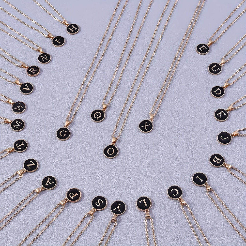 Collier Initiale "Ligne Fine" – Minimalisme Doré