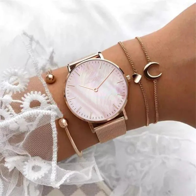 Montre Femme "Silk Mesh"