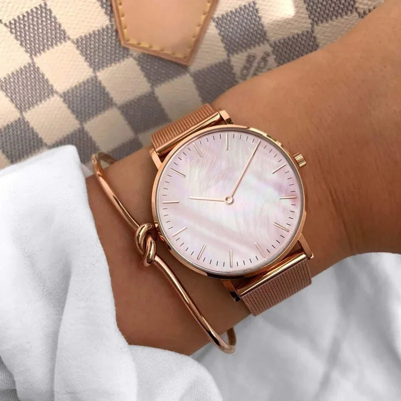 Montre Femme "Silk Mesh"
