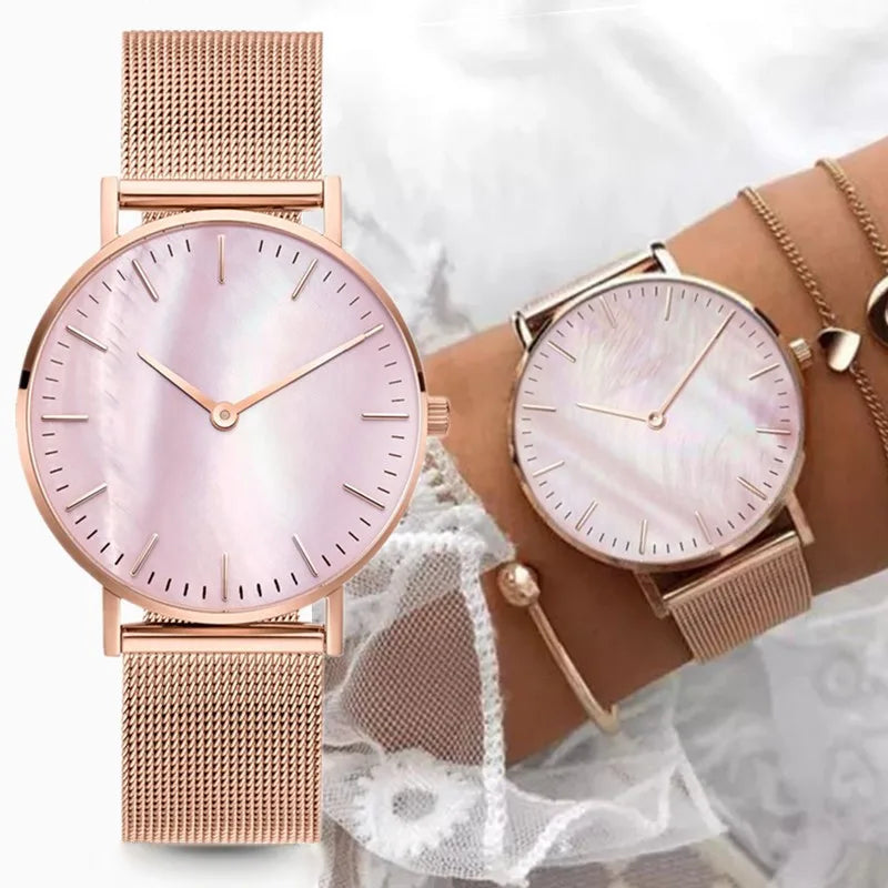 Montre Femme "Silk Mesh"