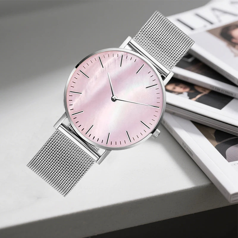 Montre Femme "Silk Mesh"
