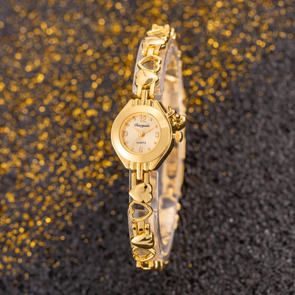 Montre Femme Élégance Or – Design Minimaliste