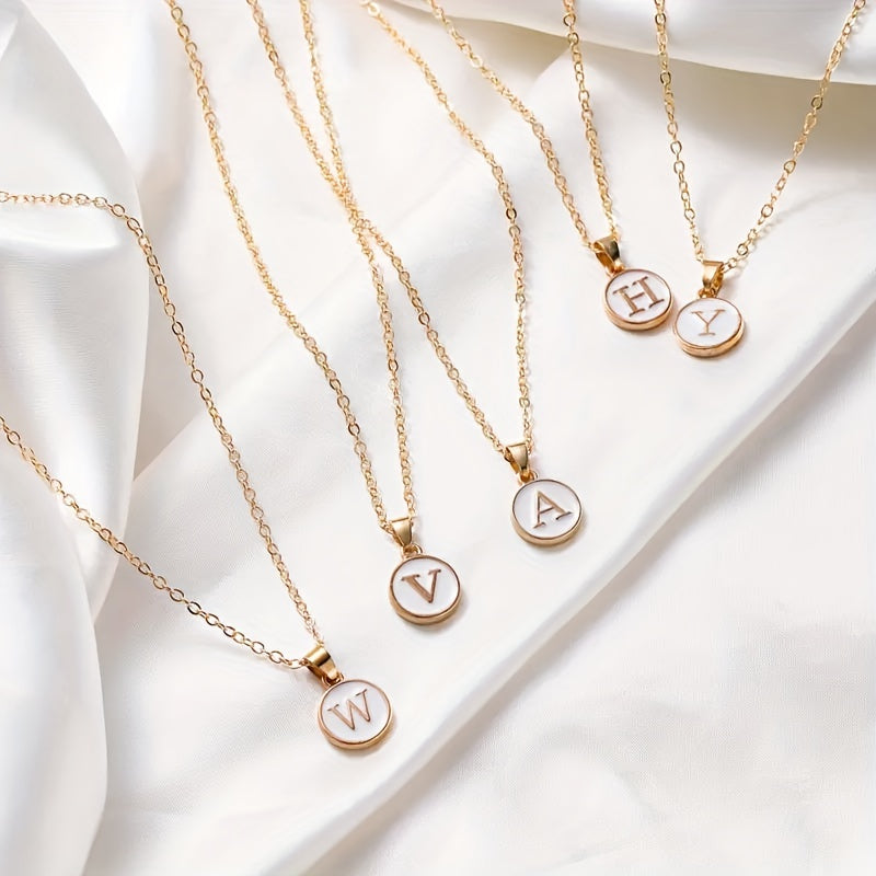 Collier Initiale "Ligne Fine" – Minimalisme Doré
