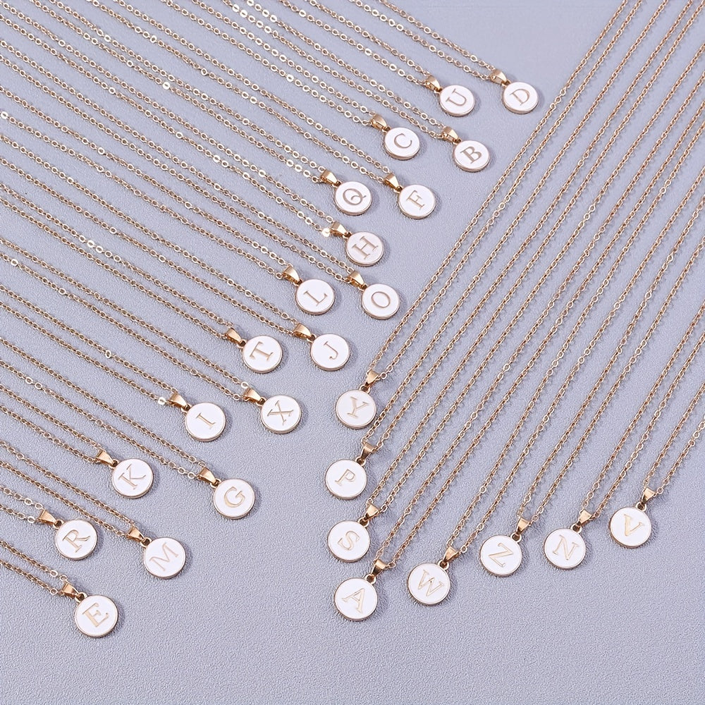 Collier Initiale "Ligne Fine" – Minimalisme Doré