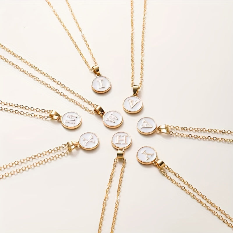 Collier Initiale "Ligne Fine" – Minimalisme Doré
